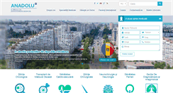 Desktop Screenshot of anadolumedicalcenter.ro